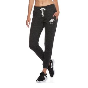 Gray Cropped Nike Sweatpants Sz. Small